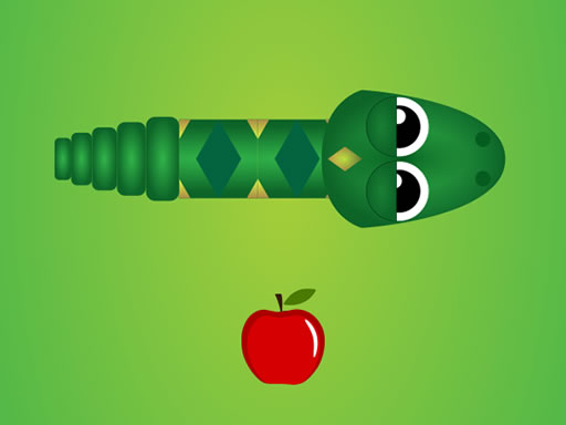 Snake Eats Apple - free online Browser game