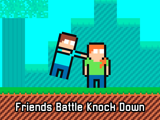 Friends Battle Knock Down - free online Browser game