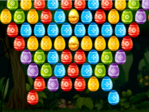 Bubble Shooter Easter - free online Browser game