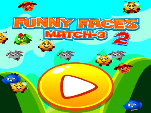 Funny Faces Match - free online Browser game