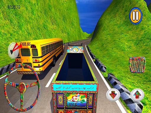 Baloch Cargo Truck Driving Game - free online Browser game