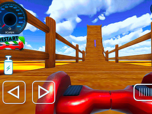 Hoverboard Stunts Hill Climb - free online Browser game