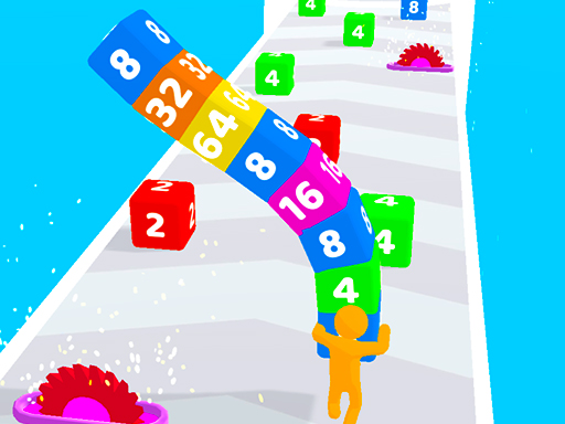Cube Stack 2048 - free online Browser game