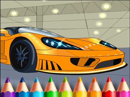 Cars Coloring World - free online Browser game