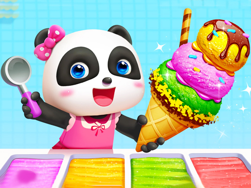 Little Panda Ice Cream Game - free online Browser game
