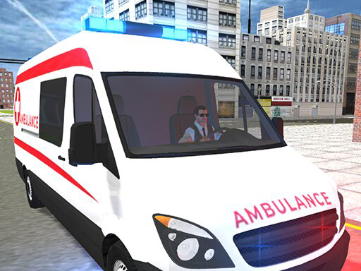 Ambulance Emergency Simulator 2021 - free online Browser game