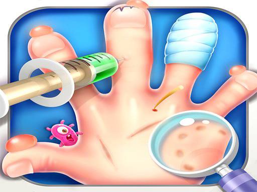 Hand Doctor - Hospital Game Online Free - free online Browser game