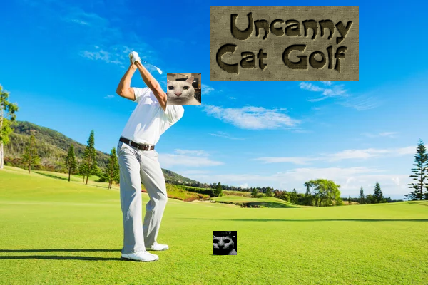 Uncanny Cat Golf by SH2K (SlappyHappy2000)