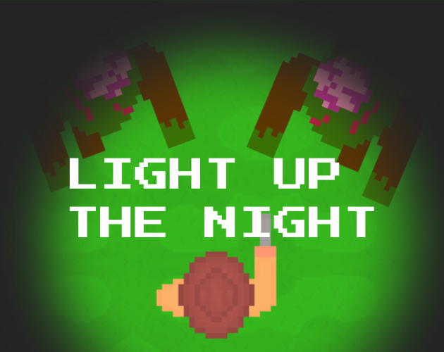 Light up the night (in a forest full of zombies to protect Mr Wyatt the Cowboy) by LazyBeans