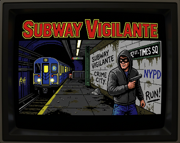 Subway Vigilante by Bardon
