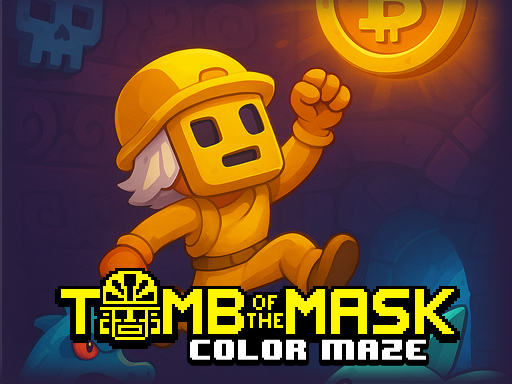 Tomb of the Mask Color Maze - free online Browser game