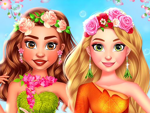 BFFs Flowers Inspired Fashion - free online Browser game