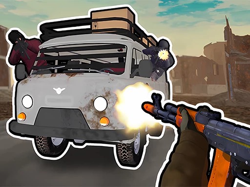 Grandfather Road Chase: Realistic Shooter - free online Browser game