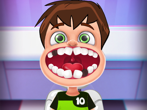 Ben 10 Heroes Dentist - free online Browser game