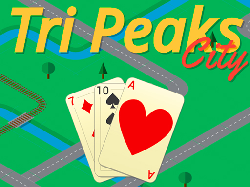 Tri Peaks City - free online Browser game