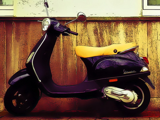 City Scooter Bike Jigsaw - free online Browser game