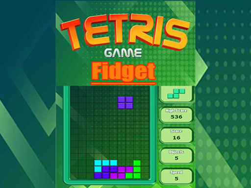 Tetris Game Fidget - free online Browser game