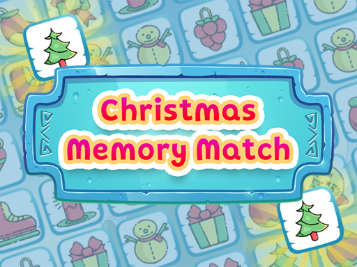 Christmas Memory Match - free online Browser game
