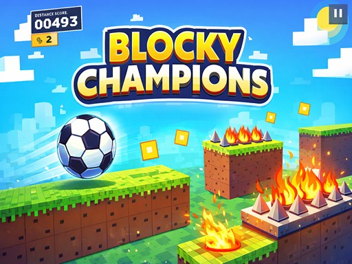 blocky champions - free online Browser game
