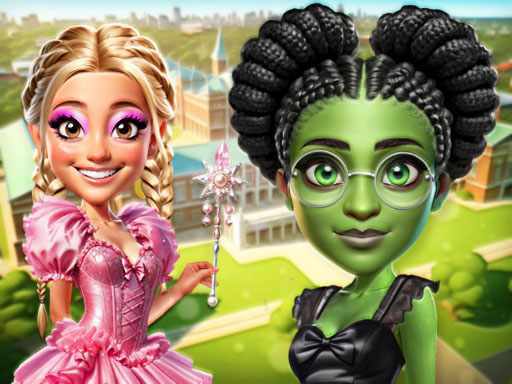 Witch And Fairy BFF - free online Browser game
