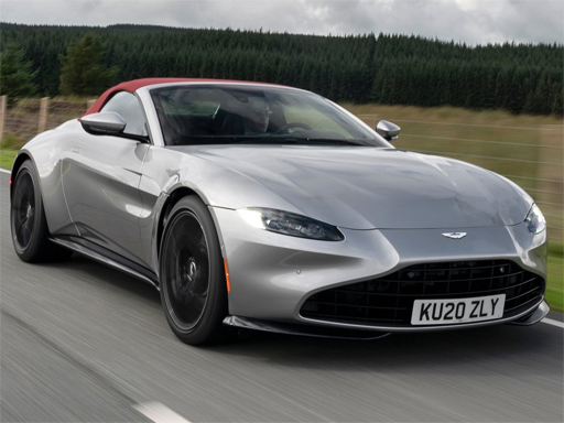 Aston Martin Vantage Roadster Slide - free online Browser game