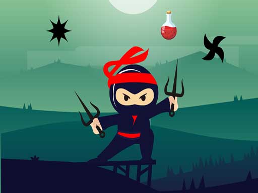 Somersault Ninja: Samurai Ninja Jump - free online Browser game