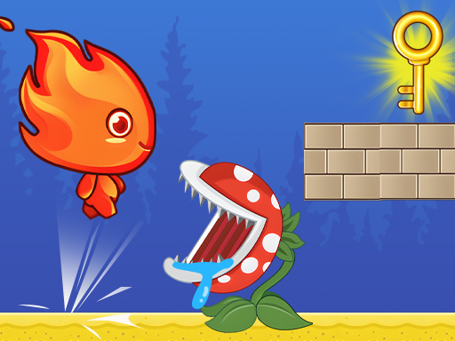 Fire Boy Run Adventure - free online Browser game