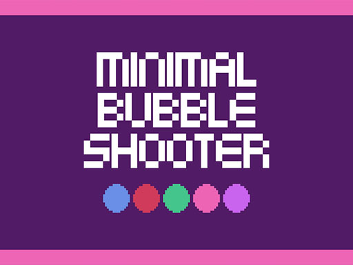 456 Minimal Bubble Shooter - free online Browser game