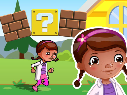 Dottie Doc Super Adventure Run : corona virus Shoo - free online Browser game