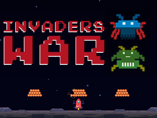 Invaders War - free online Browser game