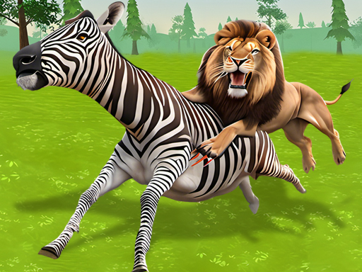 Lion Family Sim Online - free online Browser game
