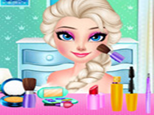 Elsa Dresser Decorate And Makeup - free online Browser game