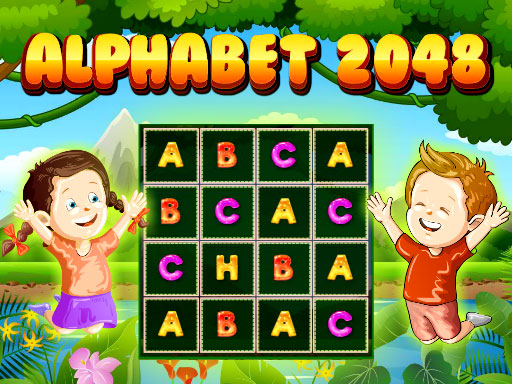 Alphabet 2048 - free online Browser game