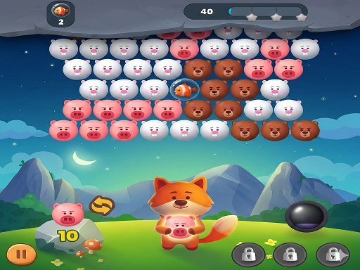 Animal Bubble Blast - free online Browser game