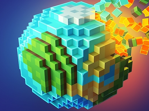Pixel World - free online Browser game