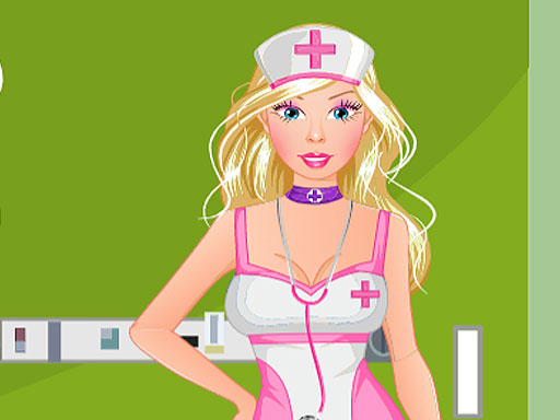 Barbie Nurse - free online Browser game