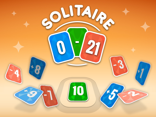 Solitaire 0 - 21 - free online Browser game