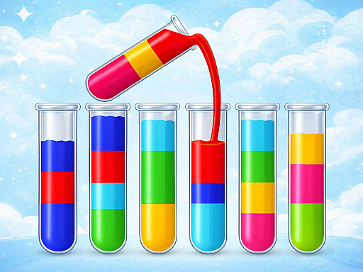 Liquid Sort Deluxe - free online Browser game