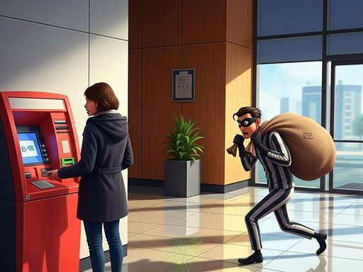 Bank Robbery Sneak Master - free online Browser game