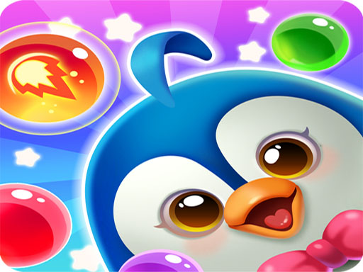 Penguin Bubble Shoot Winter - free online Browser game