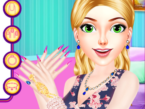 Beautiful Starry Sky Nail 2 - free online Browser game