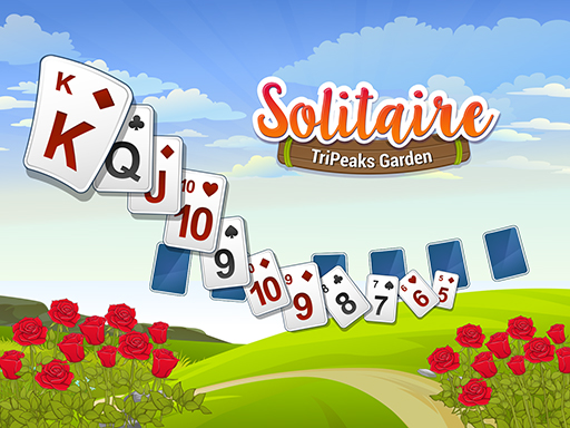 Solitaire TriPeaks Garden - free online Browser game
