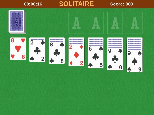 Klondike Solitaire Pro - free online Browser game