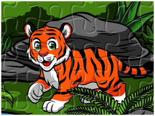 Big Cats Jigsaw - free online Browser game