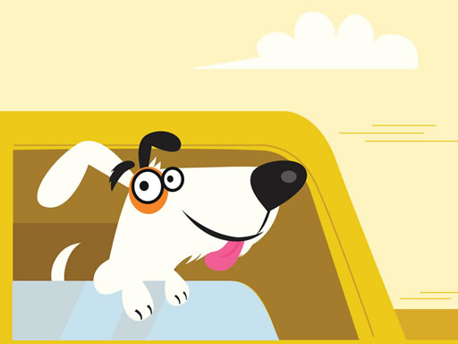 Adorable Puppies In Cars Match 3 - free online Browser game