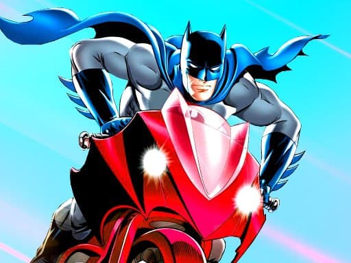 Batman Motorbike Racing - free online Browser game