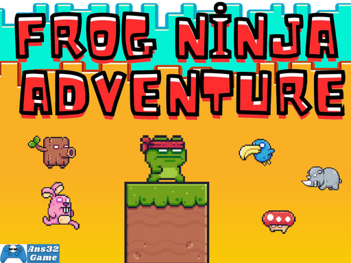Frog Ninja Adventure - free online Browser game