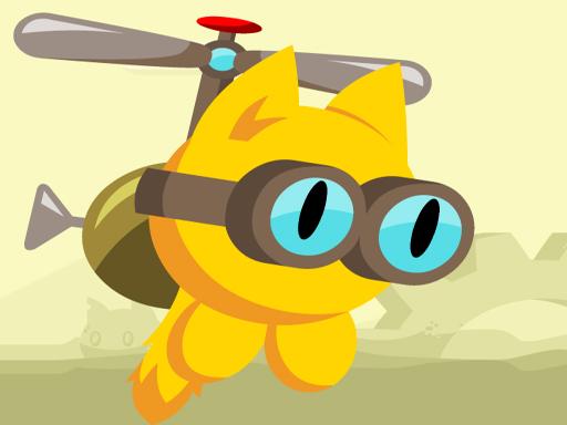 FlapCat Copters - free online Browser game