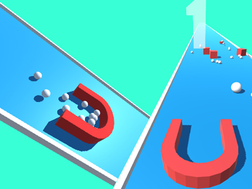 Magnet 3D Picker Race - free online Browser game