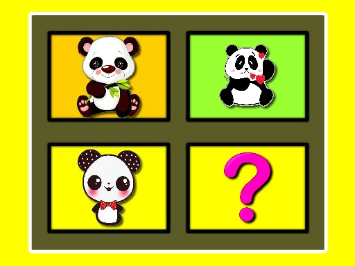 Baby Panda Memory - free online Browser game